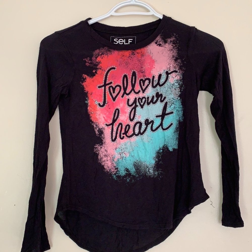 Self Esteem Girls T-shirt Medium Size